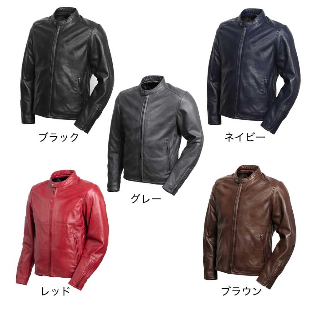 【一部在庫有★デグナーWEB正規代理店】 デグナー 22SJ-3 シングル ライダース ジャケット SINGLE RIDERS JACKET 肩、ひじ、胸、背中プロテクター標準装備 春 夏 秋 DEGNER 22SJ-3｜モノダイレクト