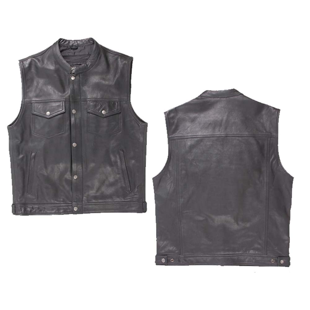 【デグナーWEB正規代理店】 デグナー V-16 レザーベスト LEATHER VEST DEGNER V-16