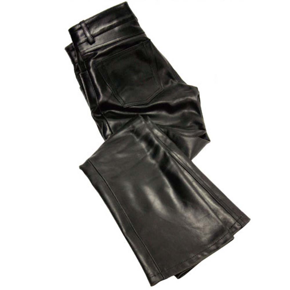 【デグナーWEB正規代理店】 デグナー DP-11A レザーパンツ ブーツカット LEATHER PANTS BOOTSCUT ブラック DEGNER DP-11A 30～42inch
