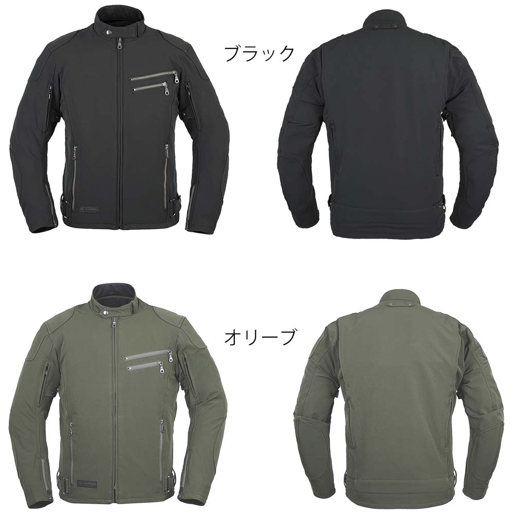 ラフ＆ロード RR7250 エアスルーソフトシェルストレッチライディングZIPジャケット レディースサイズ設定あり ROUGH＆ROAD RR7250