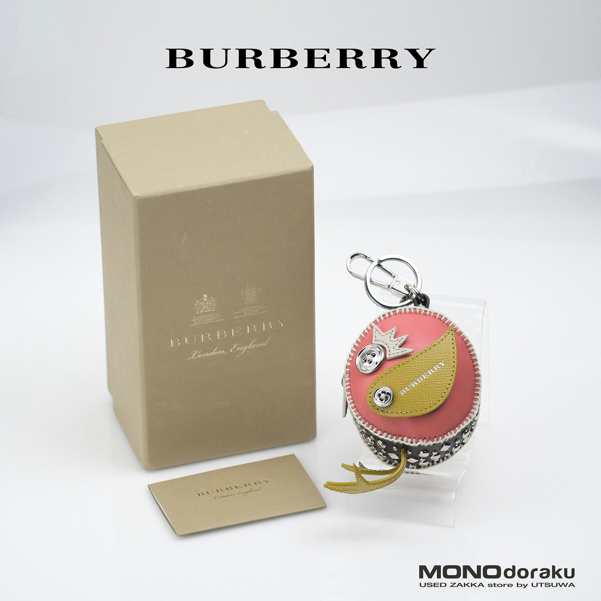 楽天市場】【未使用品】BURBERRY バーバリー バッグチャーム