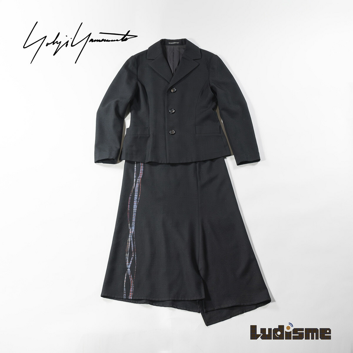 ドモン ダブルスーツ セットアップ ヨウジヤマモト 楽天市場】Yohji Yamamoto FEMME ヨウジヤマモト ファム 1980's