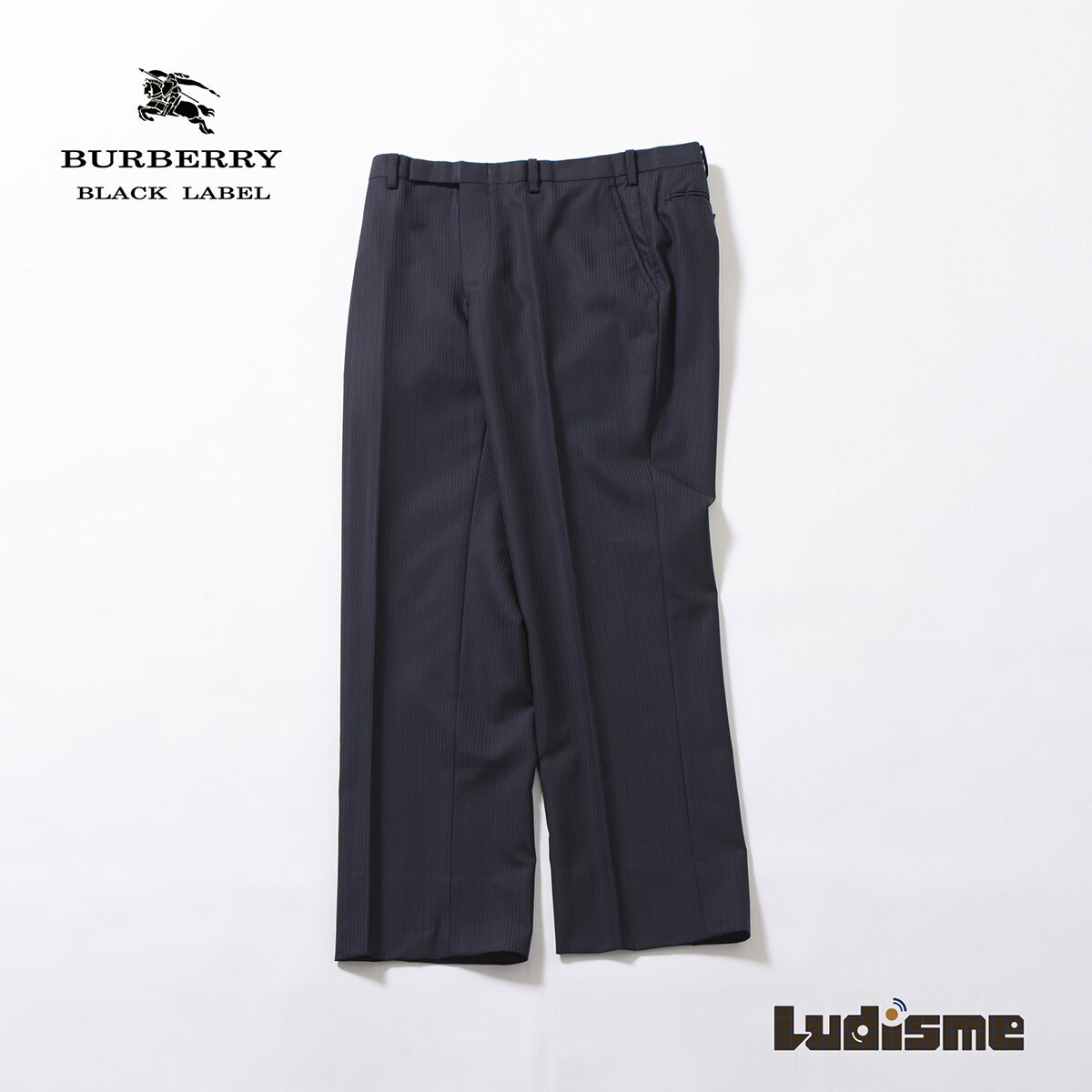 BURBERRY BLACK LABEL ストライプパンツ バーバリーブラックレーベル(BURBERRY BLACK LABEL)|ストライプ