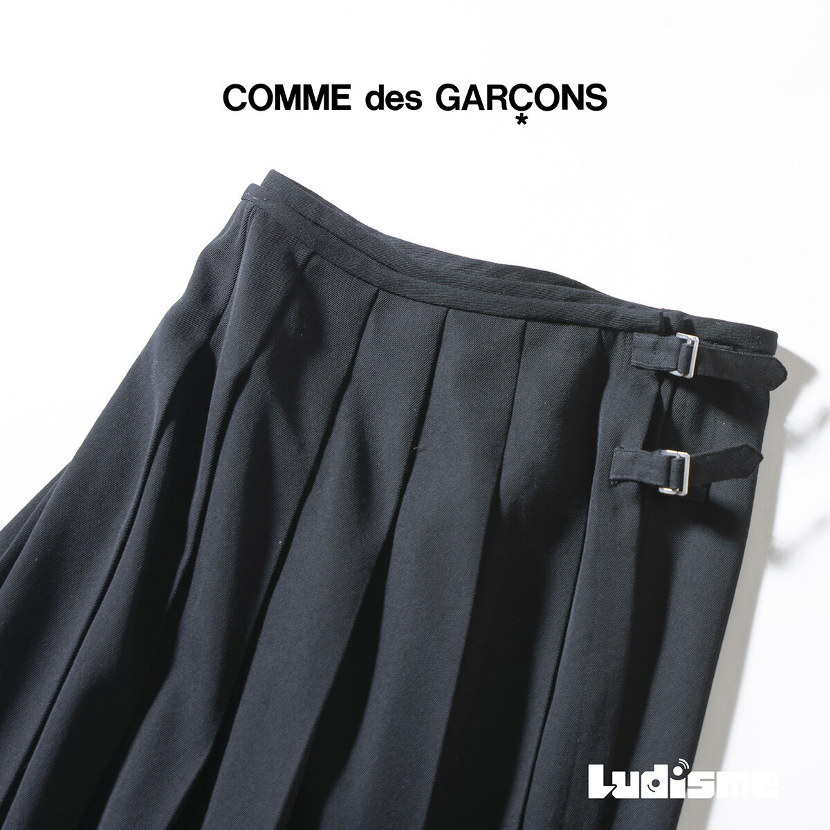 楽天市場】COMME des GARCONS コムデギャルソン パンツ ウール ワイド