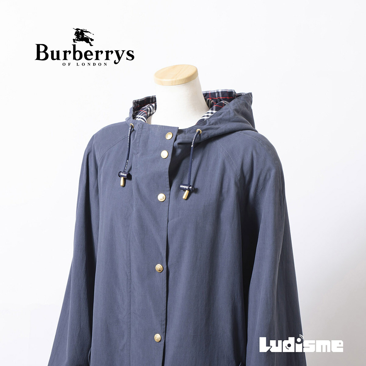 楽天市場】【バーバリー】Burberry ナイロン フード付き モッズコート
