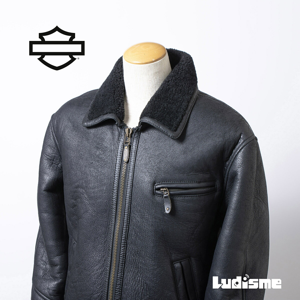 楽天市場】50年代 HARLEY DAVIDSON ハーレーダビッドソン 襟ボア