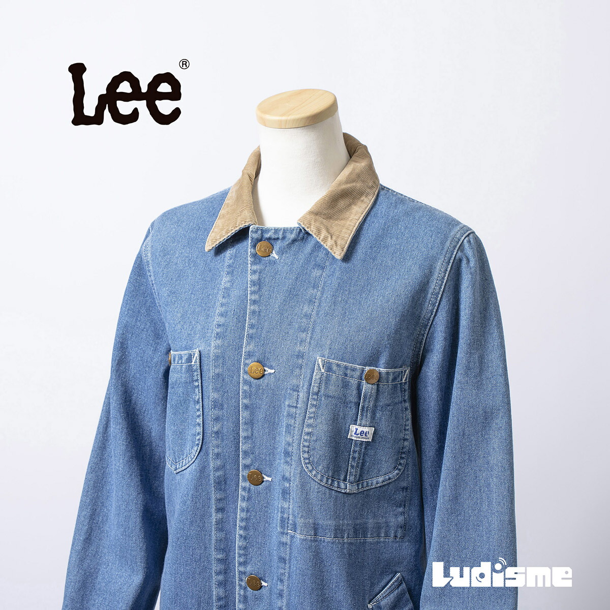 SOPHNET.　ソフネット　チャイナ　デニムジャケット　カバーオール　XL SOPHNET. ソフネット チャイナ デニムジャケット カバーオール XL