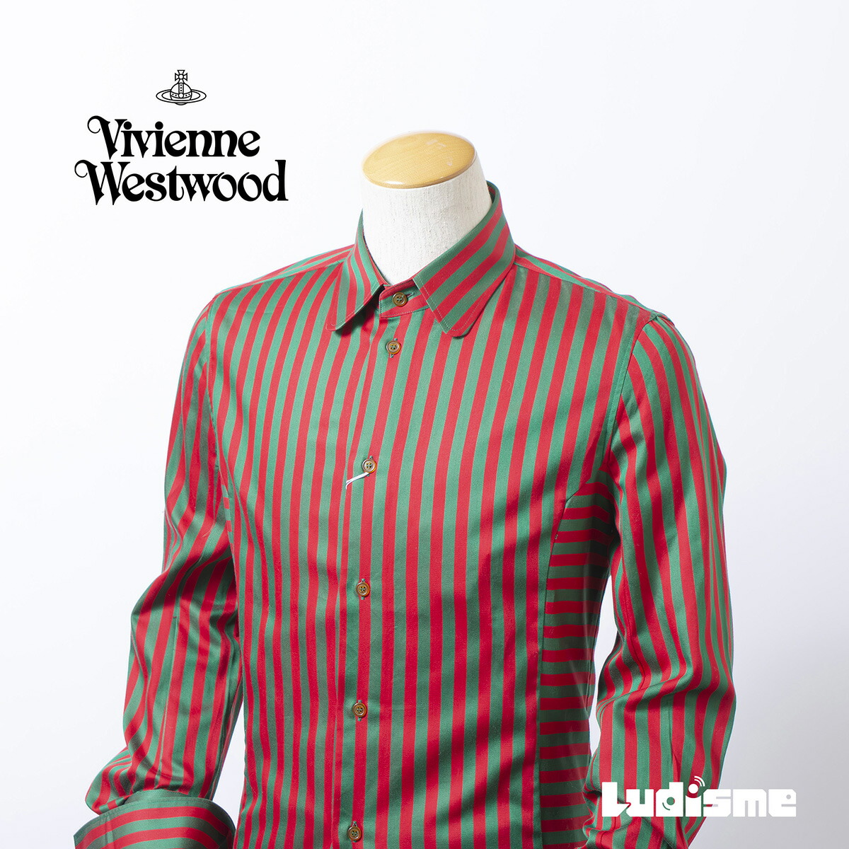 ヴィヴィアンウェストウッド コットンシャツ 長袖　2　サイズМ 楽天市場】ヴィヴィアンウエストウッド Vivienne Westwood メンズ
