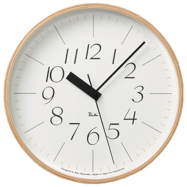 偉大な 楽天市場 掛け時計 フック付き タカタレムノス Lemnos Riki Clock Wr 01 掛時計 壁掛け時計 電波時計 おしゃれ インテリア雑貨 北欧 アンティーク調 木製 デザイン リビング ブランド レトロ かわいい 大型 木枠 モダン ムーブメント ウォールクロック