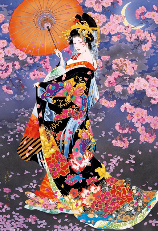 楽天市場】1000ピースジグソーパズル 桜（春代） 《廃番商品