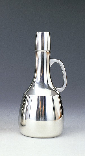 【桐箱入】 大阪錫器 デカンタボトル 手付 ※名入不可※ 【錫タンブラー錫製品ビールジョッキ名入れぐい呑みタンブラー錫器茶筒酒器】オオサカスズキ　おおさかすずき　osakasuzuki　 誕生日 プレゼント 贈り物/お祝い