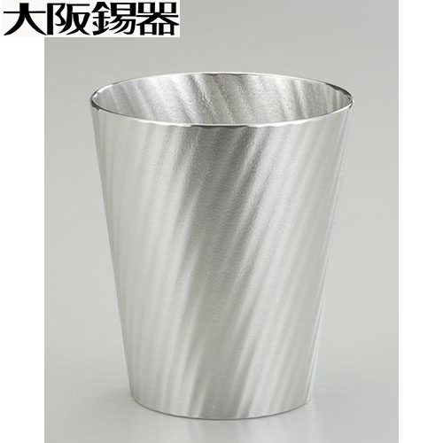 【貨物輸送無料】【ラッピング無料】【差し上げ物】【桐箱入】\u003cBR\u003eソレイユタンブラートール(大)※名入不可※【錫タンプラー 錫生産物 麦酒ビアマグ 名入れ ぐい呑み タンプラー 錫器 茶筒 酒器】