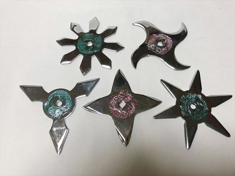 【oddyssey17】【おまとめ買い】観賞用手裏剣　幻華六方　日本製 oddyssey17様専用】【おまとめ買い】観賞用手裏剣 幻華六方 日本製