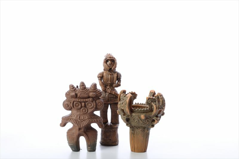 親子の埴輪(レプリカ)装飾品3点セット 埴輪レプリカ／おどる埴輪 | - Buyee, Ein Japan Shopping