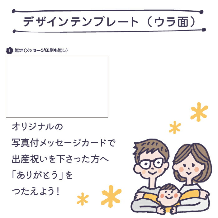 楽天市場 Lineで簡単 40枚 出産報告 出産内祝い 写真入り 出産 内祝い 内祝 メッセージカード メッセージ カード ハガキ 名刺サイズ 命名紙 命名書 誕生 出産 赤ちゃん お返し ギフト 写真 子ども 男の子 女の子 名入れ 命名 印刷 オリジナル 報告 記念品 Monolike