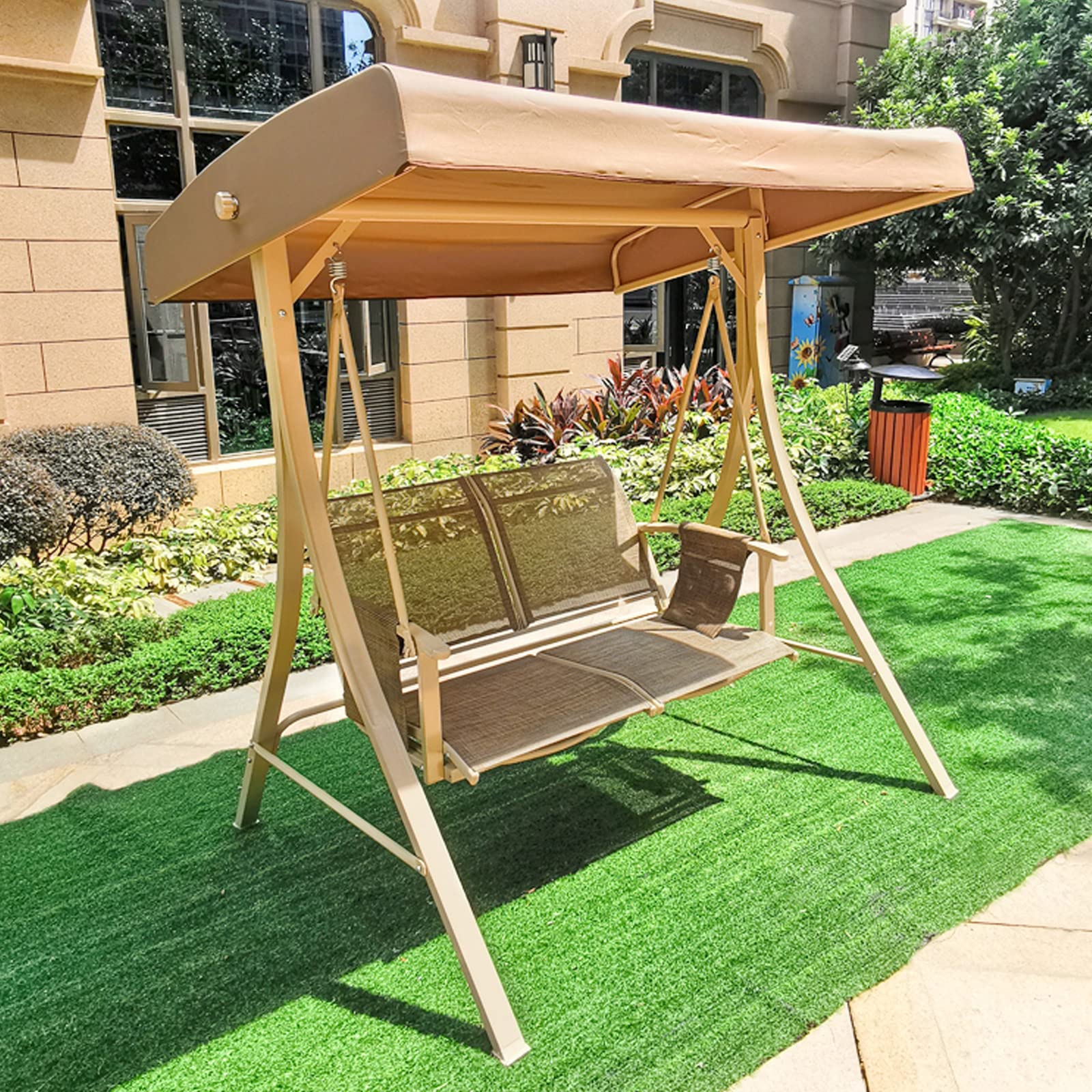 ブランコ ハンギングチェア スイングハンモック スイングハンギングチェア アークスタンド 屋外ス｜モノリスプラス