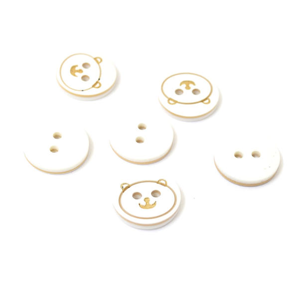 楽天市場 Bt 4 Beige プラボタン くま 熊 ベアー 12mm かわいいクマさんのプラボタン 5色展開 1個 ハンドメイド 保育園 手芸 幼稚園 キッズ モノモクリエイトストア