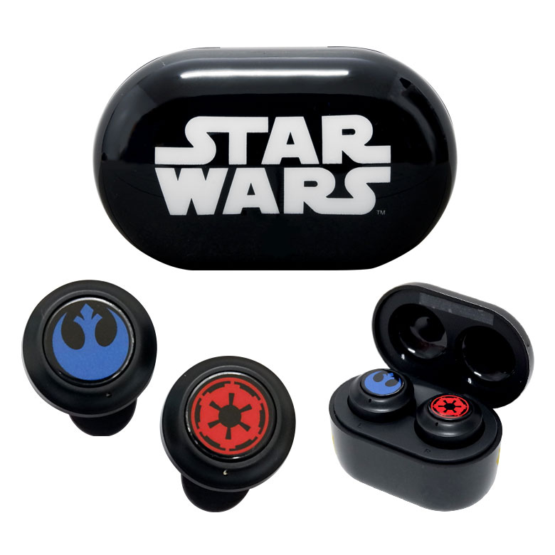 Star Wars スターウォーズ ワイヤレスイヤホン Bluetooth 5 0 充電ケース付き キャラクター グッズ ステレオイヤホン 無線 ロゴ ブラック 黒 映画 異星人 反乱同盟軍 帝国軍 ブルートゥース ケース付き 便利 かわいい おしゃれ 雑貨 Lojascarrossel Com Br