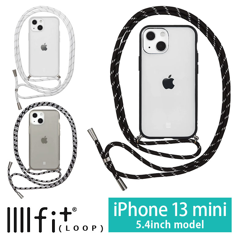 【楽天市場】【10日までP20倍】 IIIIfit Loop iPhone13 mini ショルダー紐付きケース iPhone13mini