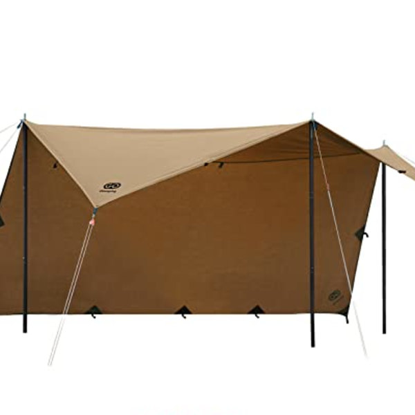 楽天市場】【送料無料】GOGlamping HENGEN+スクエアタープTC