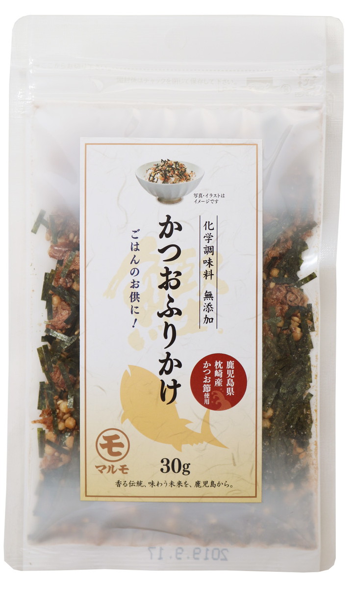 楽天市場 送料無料 マルモ ふりかけ かつおふりかけ 30g 国産 鹿児島 かつお かつお節 鰹節 マルモ まるも 和食 出汁 だし かごんま カツオ Monone