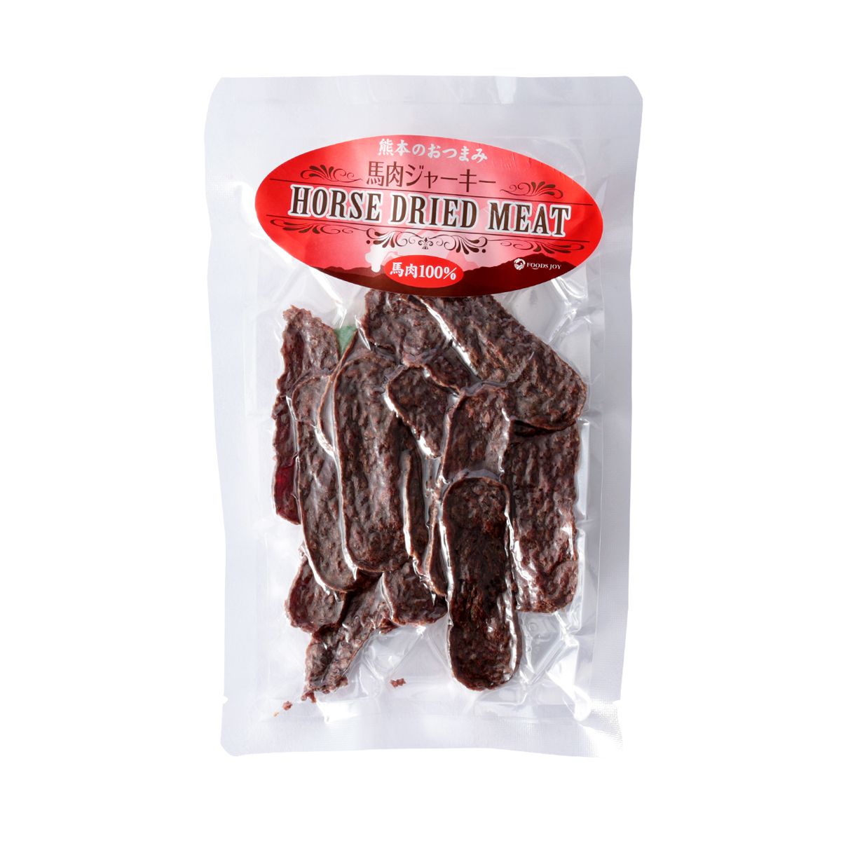 【楽天市場】おつまみ 送料無料 [フーズ・ジョイ] 馬肉ジャーキー 40g /馬肉 熊本 ジャーキー 美味しい：MONONE