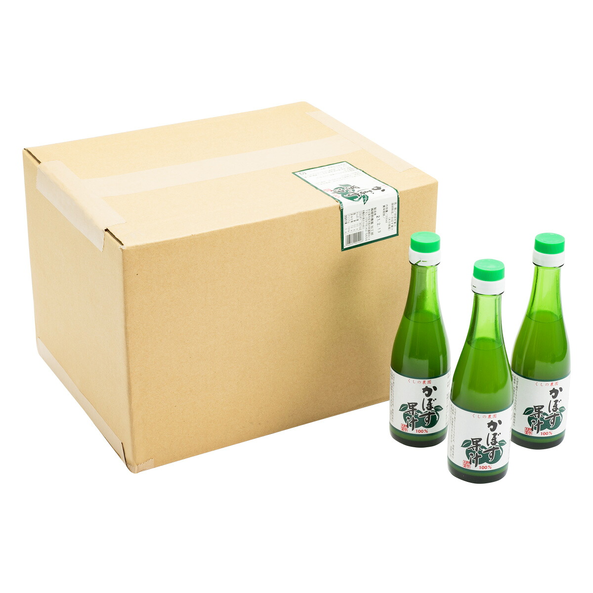 九州 大分 ゆずごしょう ゆずこしょう 柚子 酢 ビネガー 【ケース販売】 [櫛野農園] かぼす 果汁 (大分県産) 100% 200ml&times;20本 徳用｜MONONE