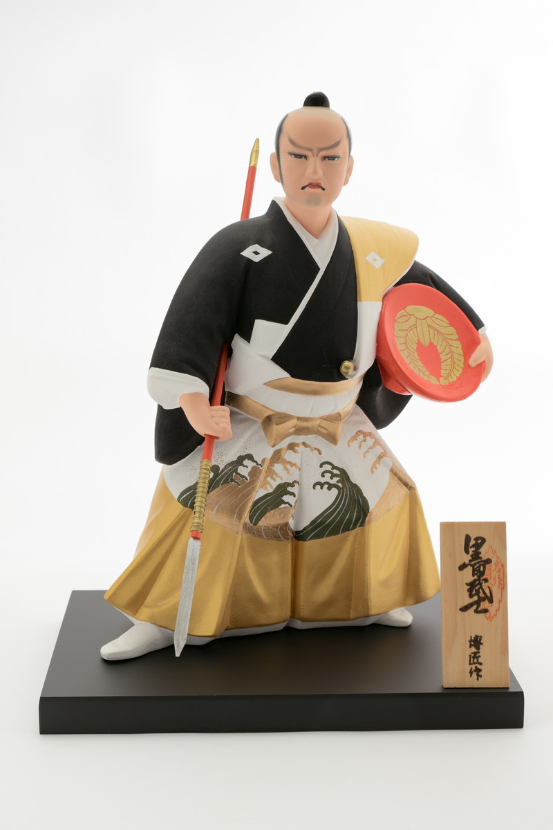 博多人形 『黒田武士』（波）献寿作 - 通販 - gofukuyasan.com