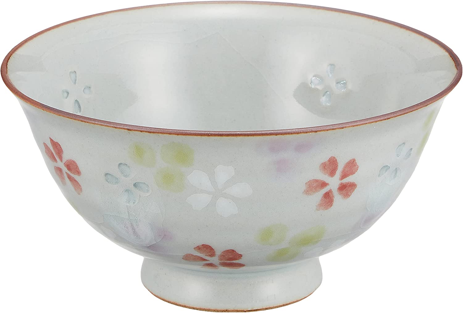 楽天市場】食器 [浜陶] 4.5飯碗 茶碗 ホタル花散し 約Φ14.5×7cm 39-19