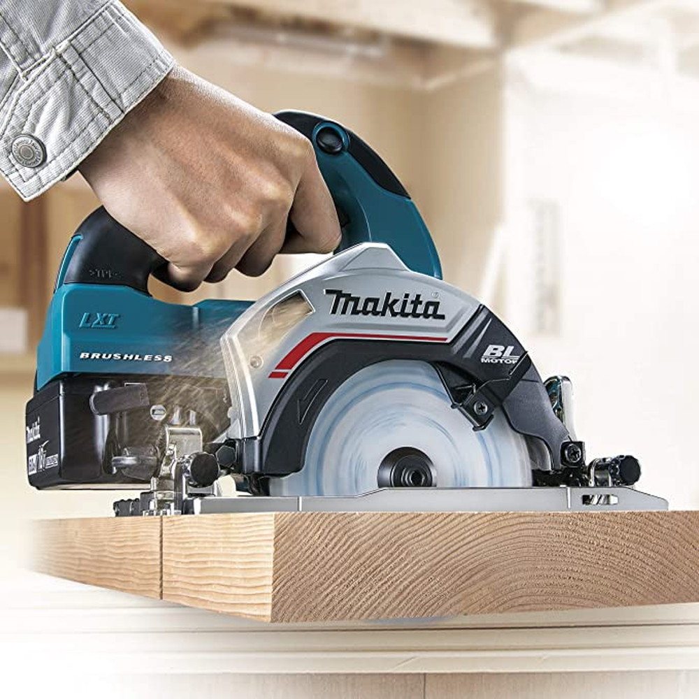 マキタ(Makita) HS474DRGXB 125ミリ充電式マルノコ 6Ah バッテリ２本