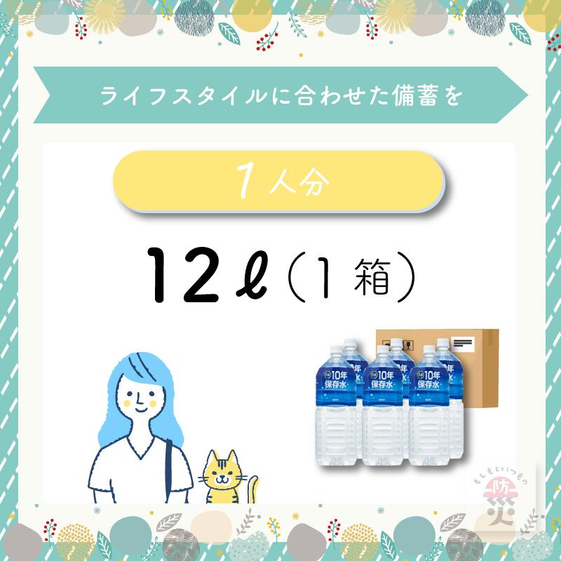 ＼ポイント10倍＋10％ポイントバッグ／保存水 長期保存水 備蓄 防災 防災グッズ 水 10年 2l 6本 災害 軟水 天然 アルカリイオン水 10年 保存用 防災用 水 天然水 黒部 富山県 富士ビバレッジ 備蓄用 ペットボトル ミネラルウォーター 備蓄水 保存用 断水 地震