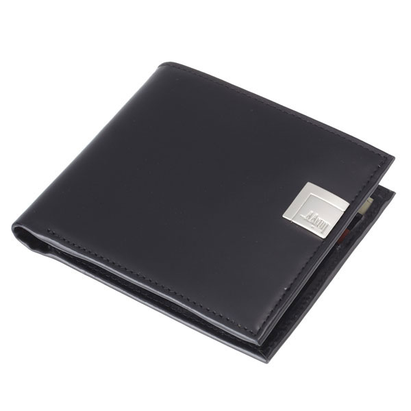 【ポイント10倍】Aaron Irvin アーロン・アーヴィン Leather Accessory 二つ折り 短財布 ショートウォレット 小銭入れ付き 本革 ブラック AA-WCP
