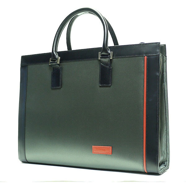 【ポイント10倍】Aaron Irvin アーロン・アーヴィン Microfiber Business マイクロファイバー スモール ビジネス ブリーフケース グリーン AA-MSBB-GR
