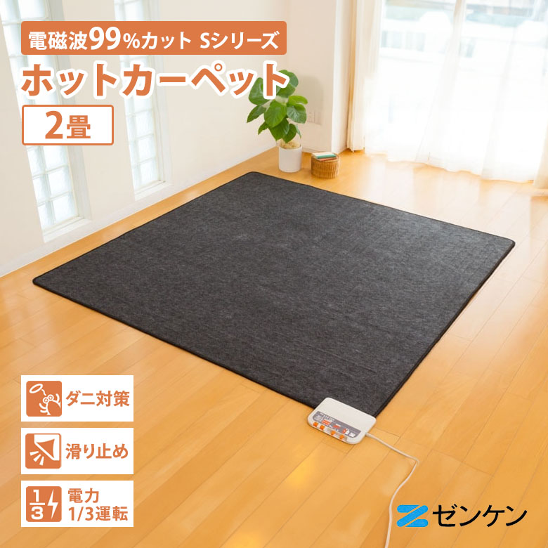 楽天市場】ゼンケン Zenken ZCB-20S 電磁波99％カット 電気ホット