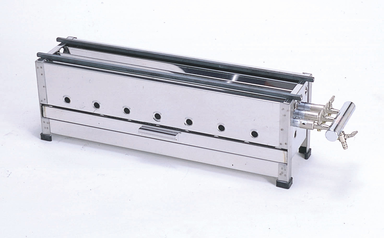 楽天市場】YK-320 プロパンガス用焼鳥器(3本バーナー)2尺 LP