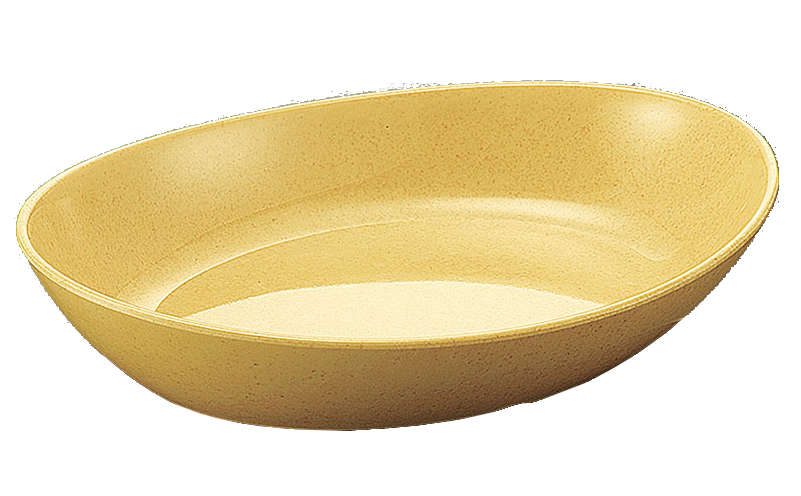 8枚 オーバルディッシュ ホワイトDC E 126-IWD メラミン