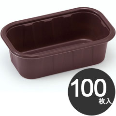 伊藤景 製菓用品 焼型 新IFトレー 角型 140×80 100枚入