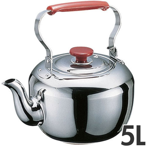 MARUTAMA 18-8ステンレスケットル 湯わかし 5L
