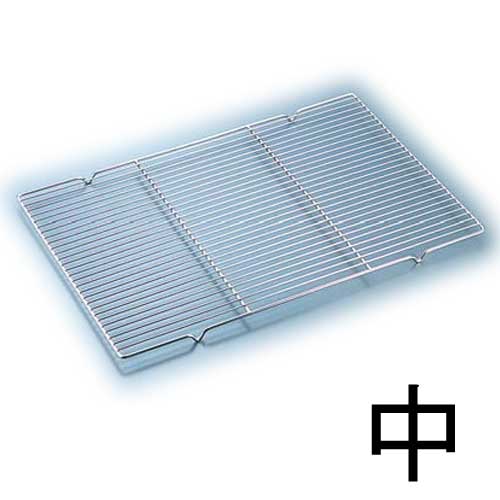 楽天市場】18−8 ケーキクーラー四角網／足付【 中 50×35cm】ケーキ