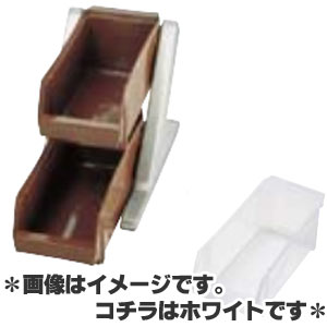 SA 18-8ステンレス鋼 晴れ晴れしい まとめ役 2段1列(2個入) 白いこと 業務用厨房ラック-キッチン用品・食器・調理器具-業務用厨房機器・用品