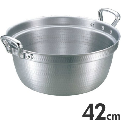 アカオアルミ 両手鍋 DON 料理鍋 42cm 16L