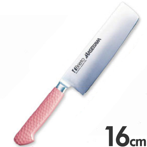 長谷川化学工業 抗菌 カラー庖丁 菜切 160mm MNK-160 ピンク 8,600円