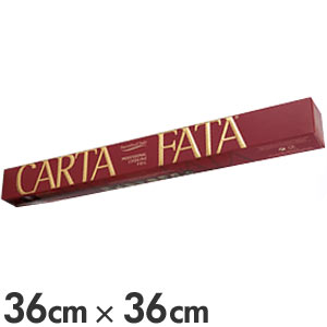 CARTA FATA カルタ・ファタ 耐熱業務用クッキングラップ 正方形シート 36×36cm CFOGLI36100 100枚