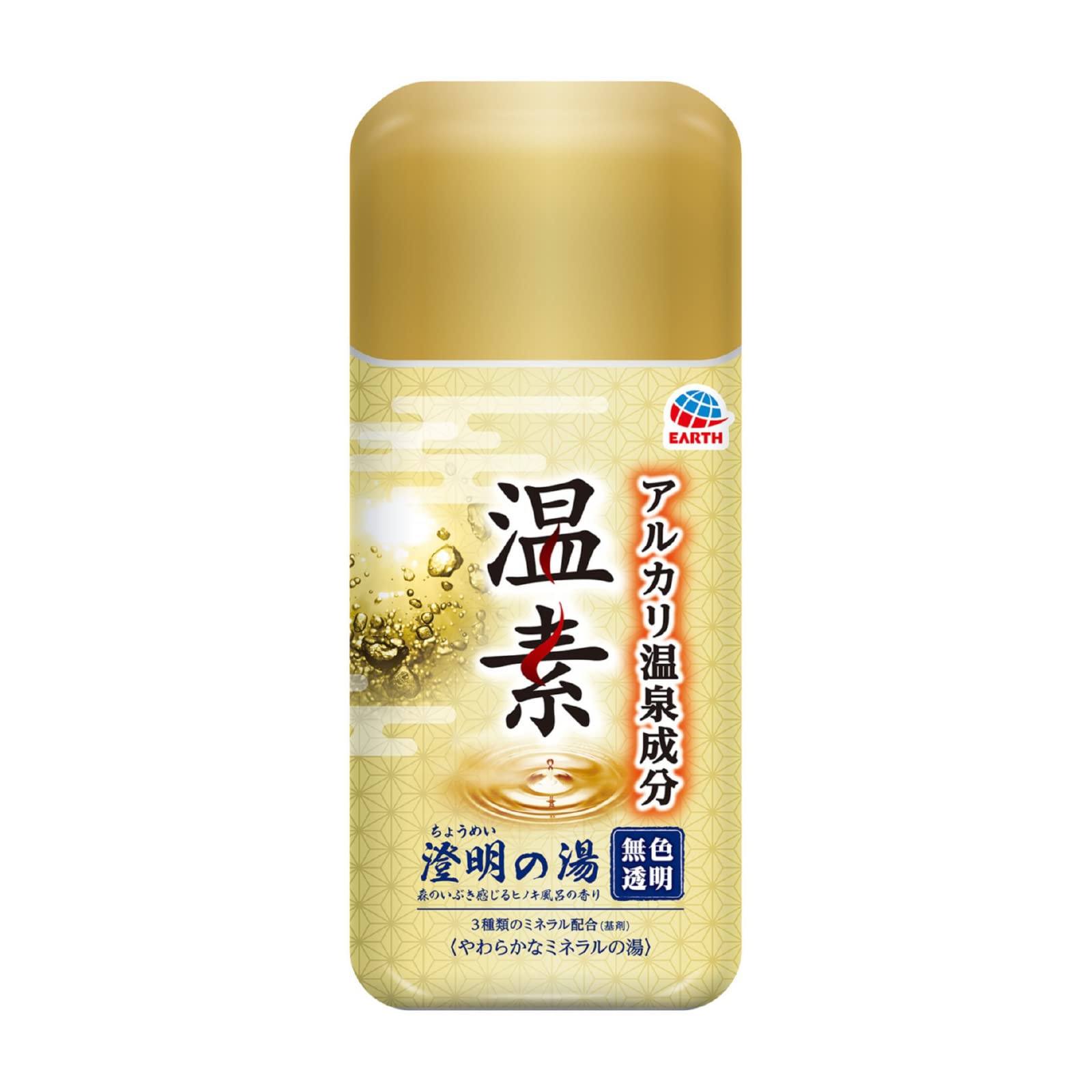 楽天市場】温素 白華の湯 容量600G アース製薬 入浴剤 : MONOW