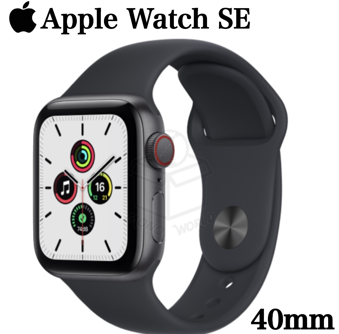 楽天市場】Apple Watch SE GPS 40mm ゴールド アルミニウムケース 