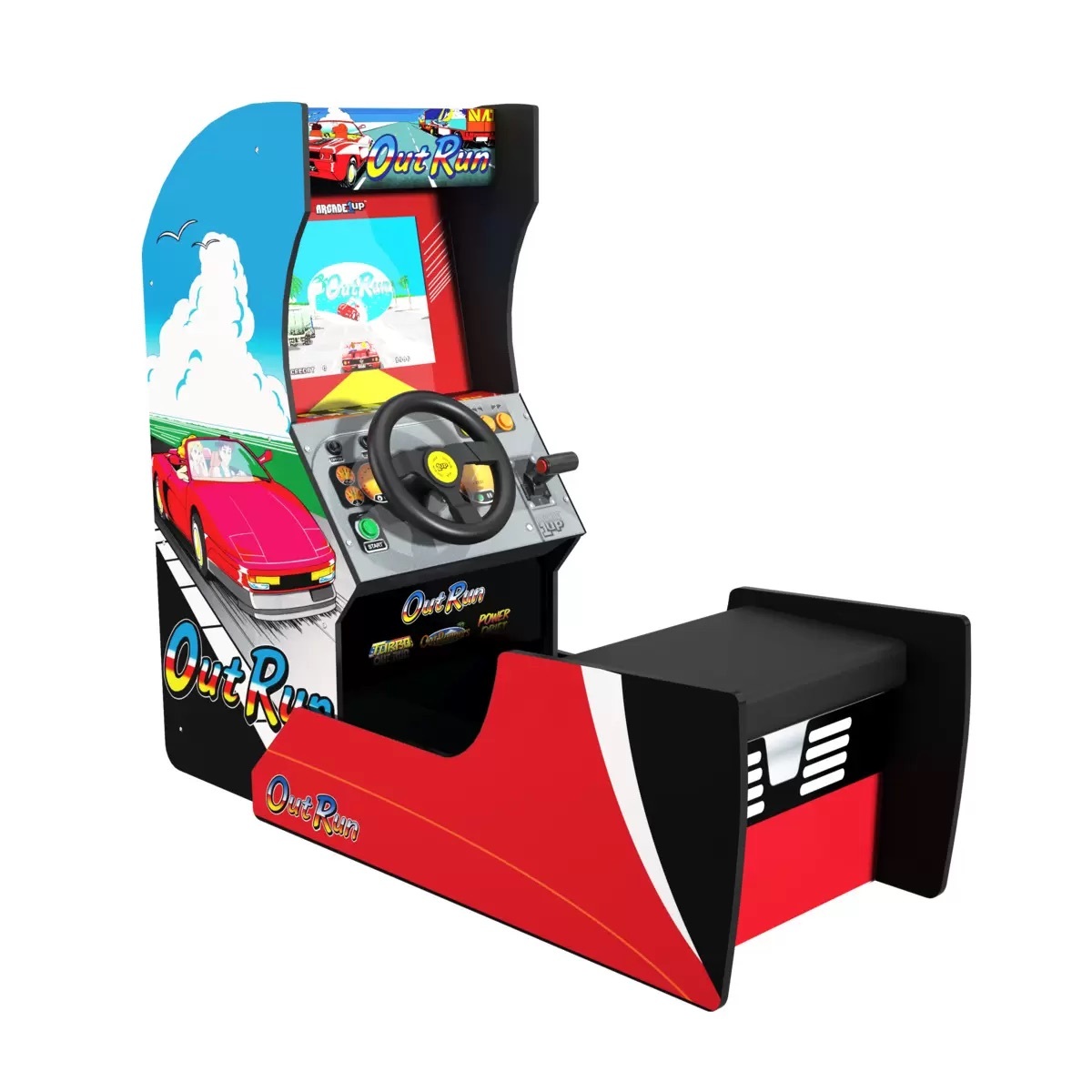 その他 アーケード１up アウトラン 全4ゲーム搭載 ゲーム ゲーム機器 車 カーレース レーシングゲーム レーシング Outrun ゲームセンター モノワールド 楽天市場店