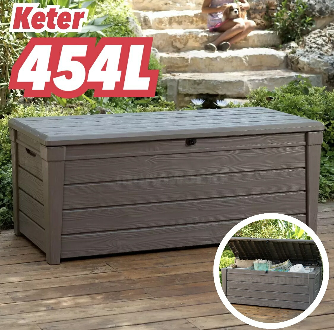KETER HUDSON ストレージベンチ227L ハドソンベンチ 物置 Amazon | KETER HUDSON ストレージベンチ227L | 物置・倉庫