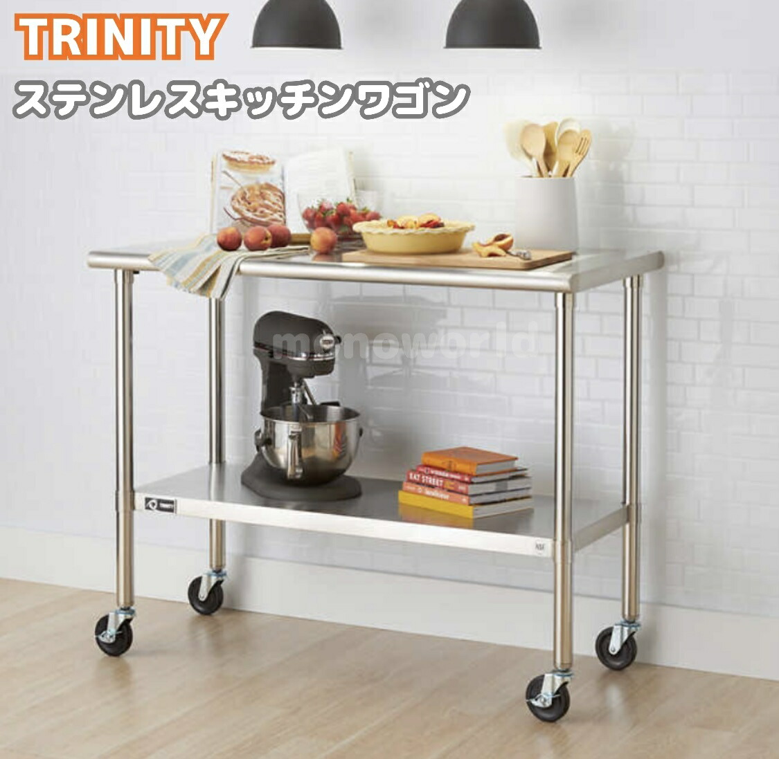高強度 TRINITY◾️天板付き キャスターワゴン 作業台 ツールワゴン