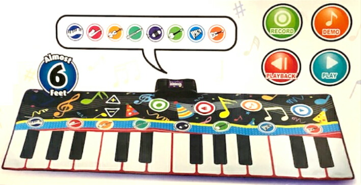 楽天市場 新品 即納品 ジャイアント キーボード プレイマット ビッグサイズ 約180cm Gigantic Keyboard Playmat 音が出るおもちゃ 誕生日プレゼント クリスマスプレゼントにおすすめ モノワールド 楽天市場店 楽天市場 新品 即納品 ジャイアント キーボード プレイマット ビッグサイズ 約180cm Gigantic Keyboard Playmat 音が出るおもちゃ 誕生日プレゼント クリスマスプレゼントにおすすめ モノワールド 楽天市場店