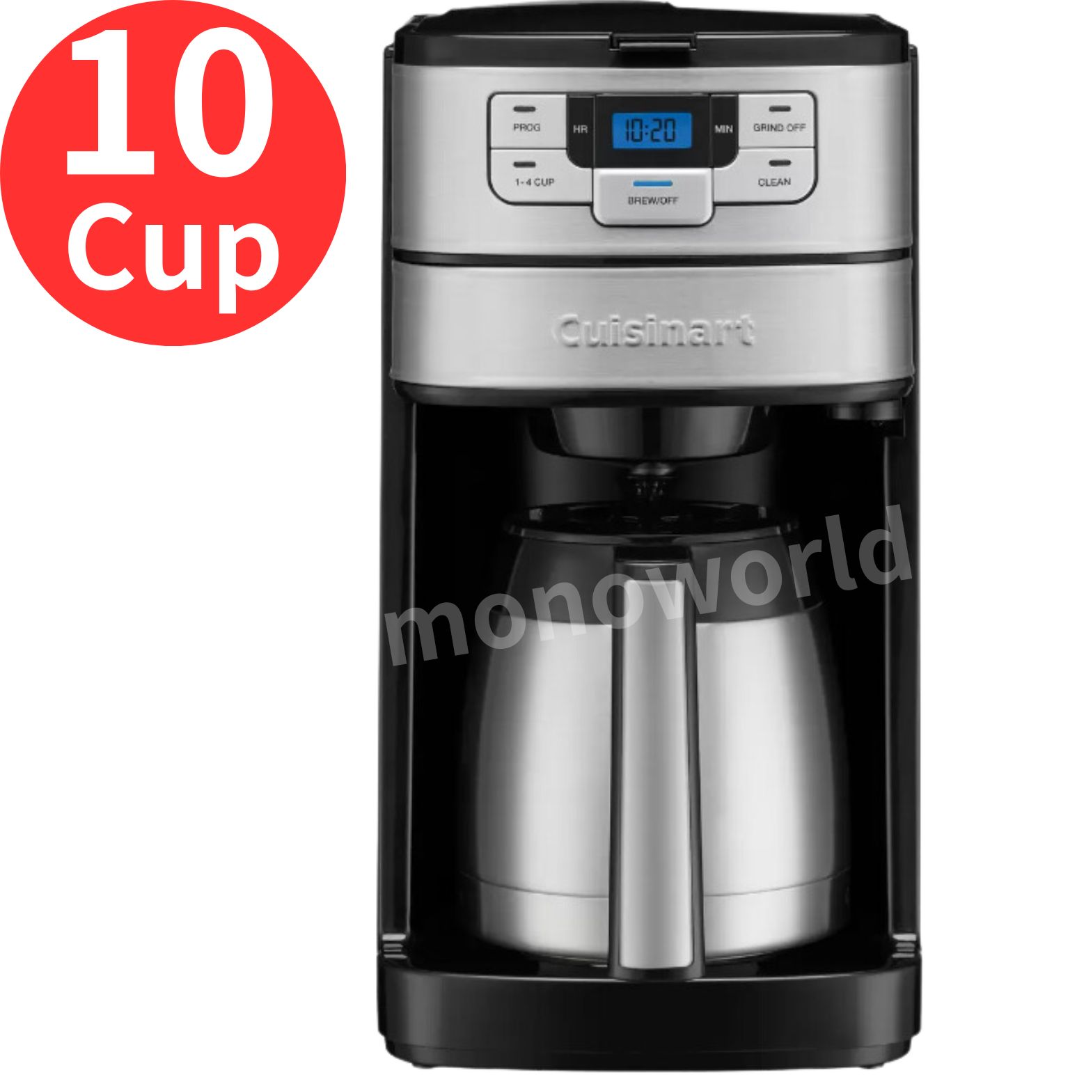 Cuisinart 10カップ全自動コーヒーメーカー DGB-850PCJ Amazon | Cuisinartクイジナート 10カップ全自動コーヒー